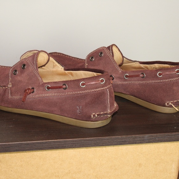 John Varvatos Burgundy Loafers Men\'s Size 11 main image 5